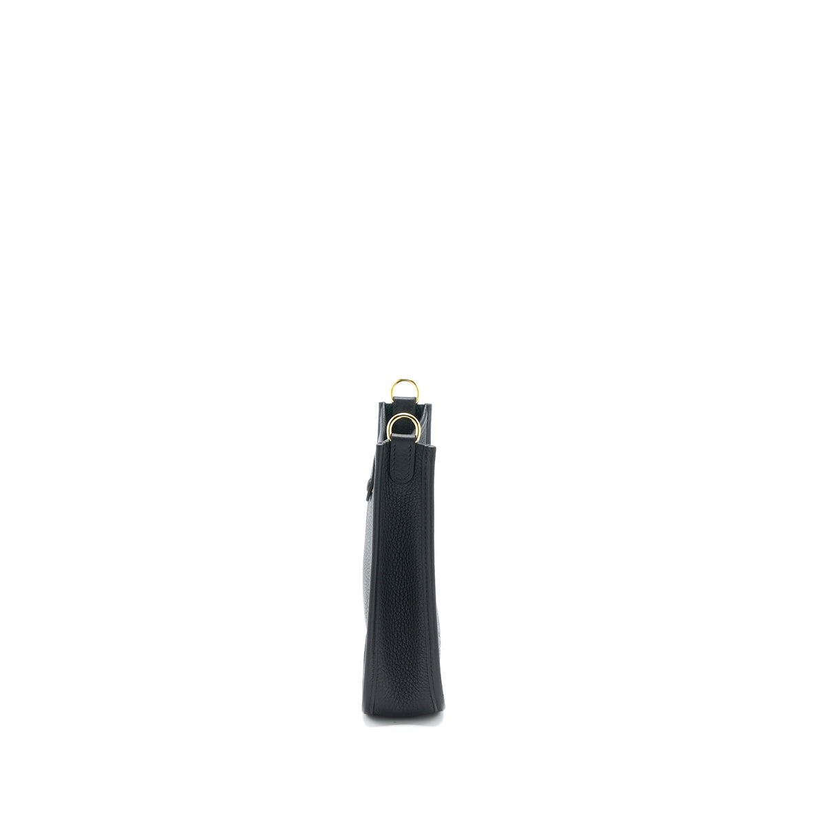Hermes Mini Evelyne Clemence Black GHW