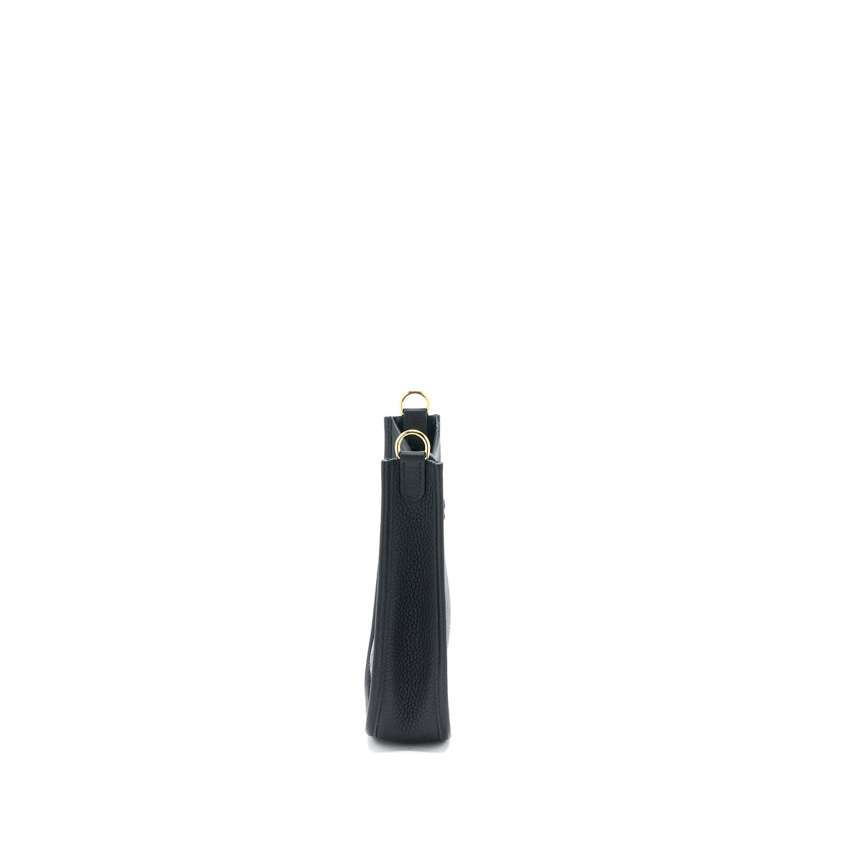 Hermes Mini Evelyne Clemence Black GHW