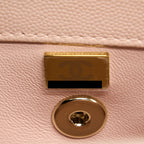CHANEL 21A SMALL COCO HANDLE CAVIAR ND022 ROSE CLAIR / LIGHT PINK LGHW(MICROCHIP)