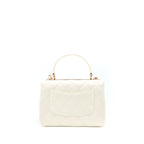 CHANEL SMALL TRENDY CC LAMBSKIN WHITE RGHW (MICROCHIP)