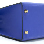 HERMES KELLY 28 SELLIER EPSOM BLEU ELECTRIQUE GHW