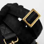 FENDI REGULAR BAGUETTE NYLON BLACK GHW