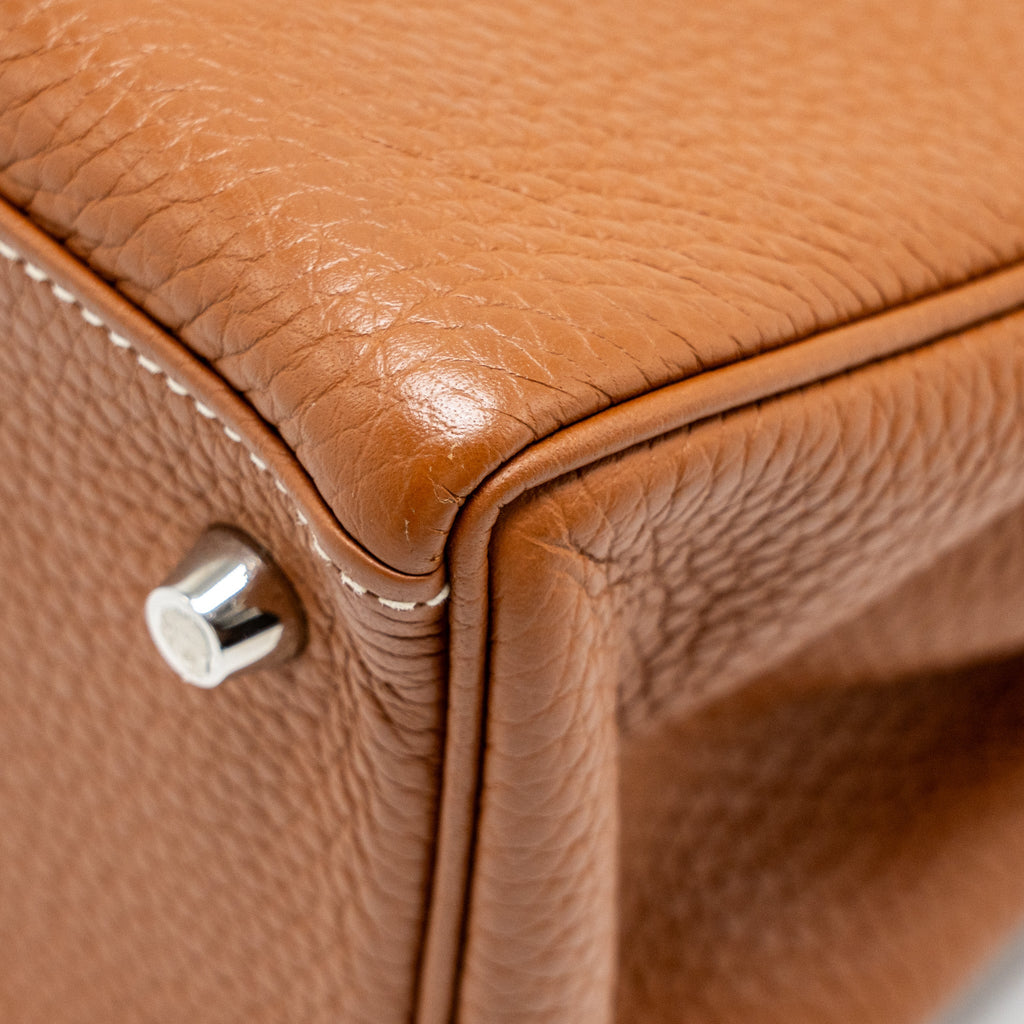 Hermes Kelly 28 Clemence Gold SHW