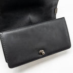 CHANEL MEDIUM BOY BAG CALFSKIN BLACK RUTHENIUM SHW