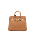 Hermes Birkin 25 Togo Gold GHW With Extra Twilly