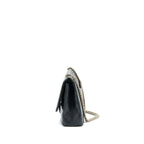CHANEL 2.55 227 MAXI REISSUE FLAP BAG AGED CALFSKIN BLACK LGHW