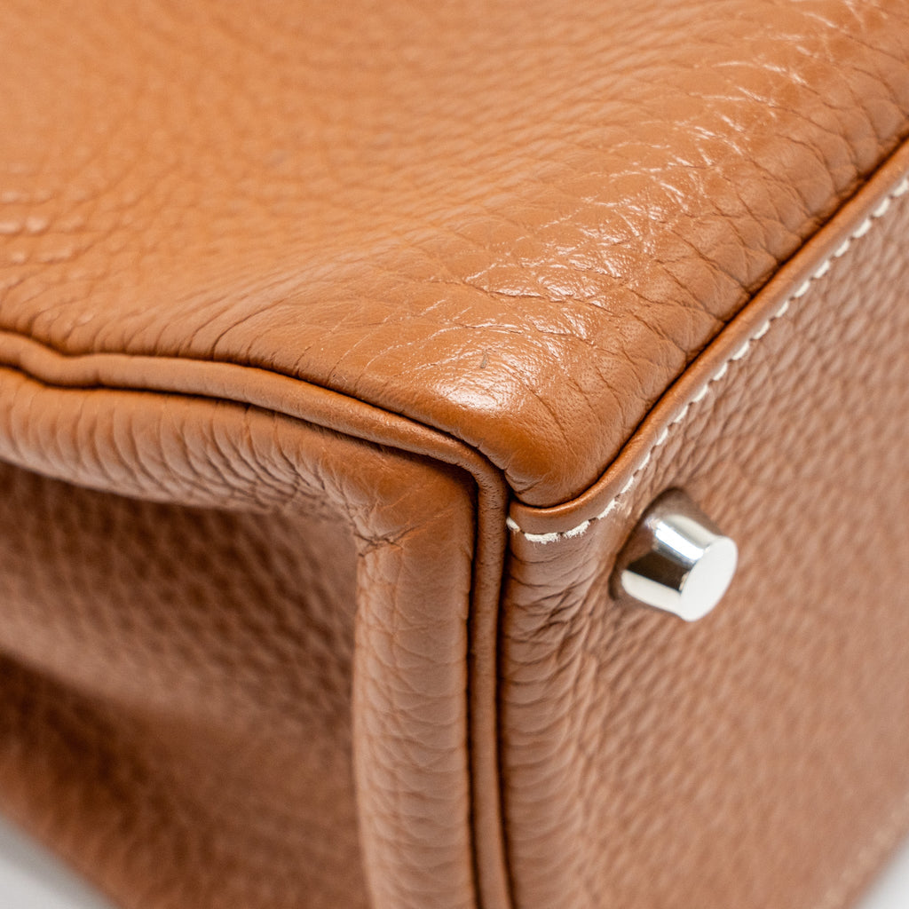 Hermes Kelly 28 Clemence Gold SHW