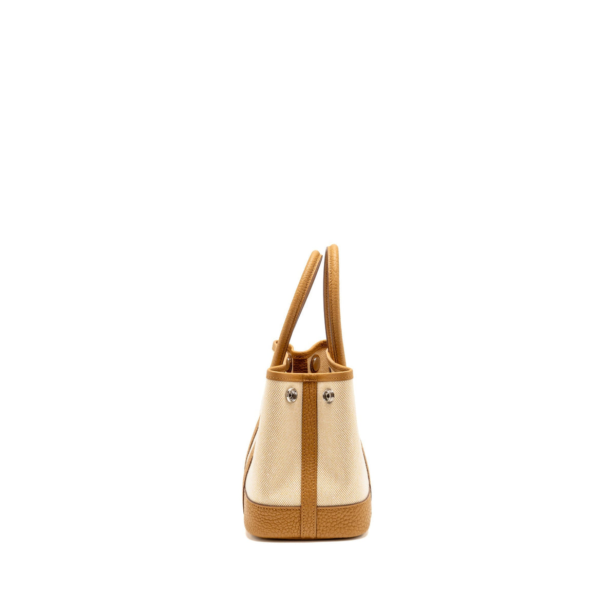 Hermes Neo Garden Party 23 Canvas/ Negonda Ecru-Paille/ Sesame SHW