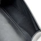 CHANEL MEDIUM BOY BAG CALFSKIN BLACK RUTHENIUM SHW
