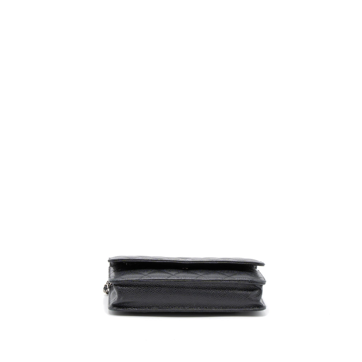 CHANEL CLASSIC WALLET ON CHAIN CAVIAR BLACK SHW