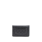 CHANEL CLASSIC WALLET ON CHAIN CAVIAR BLACK SHW