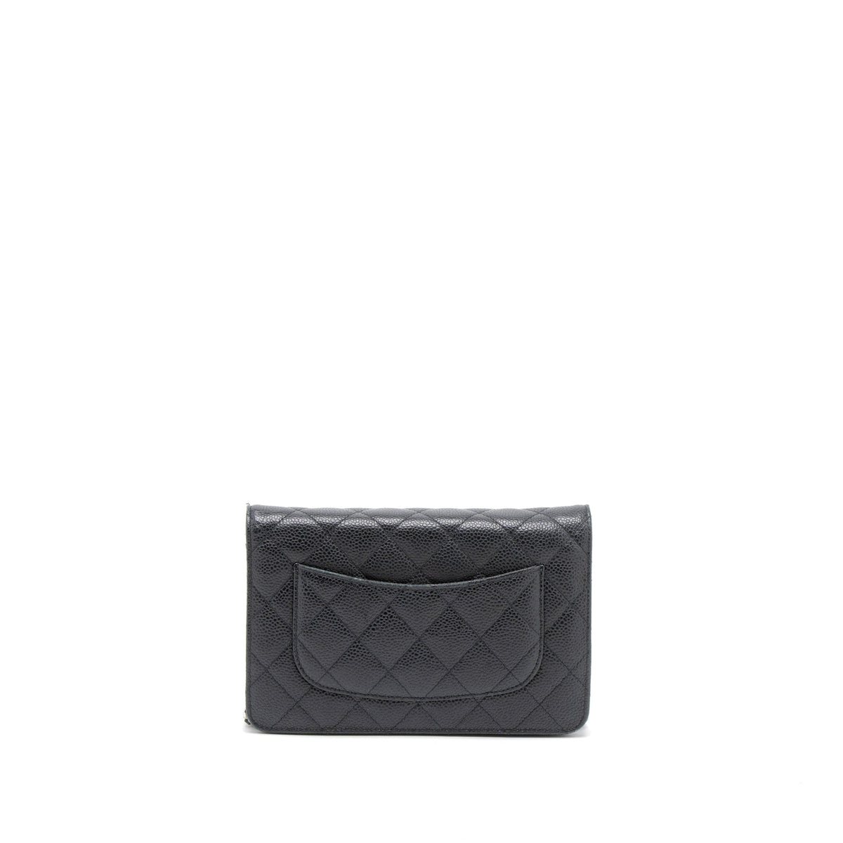 CHANEL CLASSIC WALLET ON CHAIN CAVIAR BLACK SHW