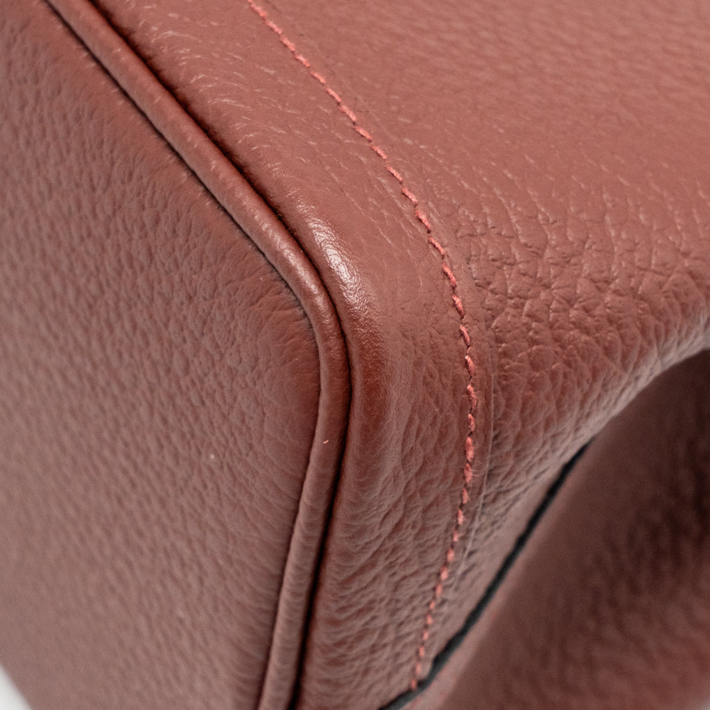 Hermes Garden Party 30 Country leather rouge H SHW