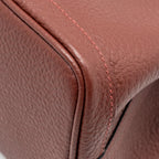 Hermes Garden Party 30 Country leather rouge H SHW