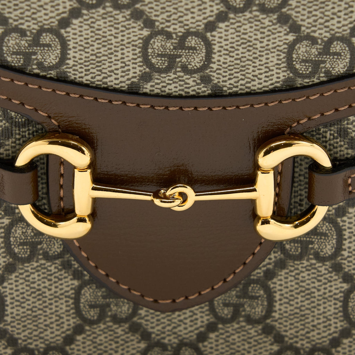 GUCCI HORSEBIT 1955 MINI BAG GG SUPREME GHW