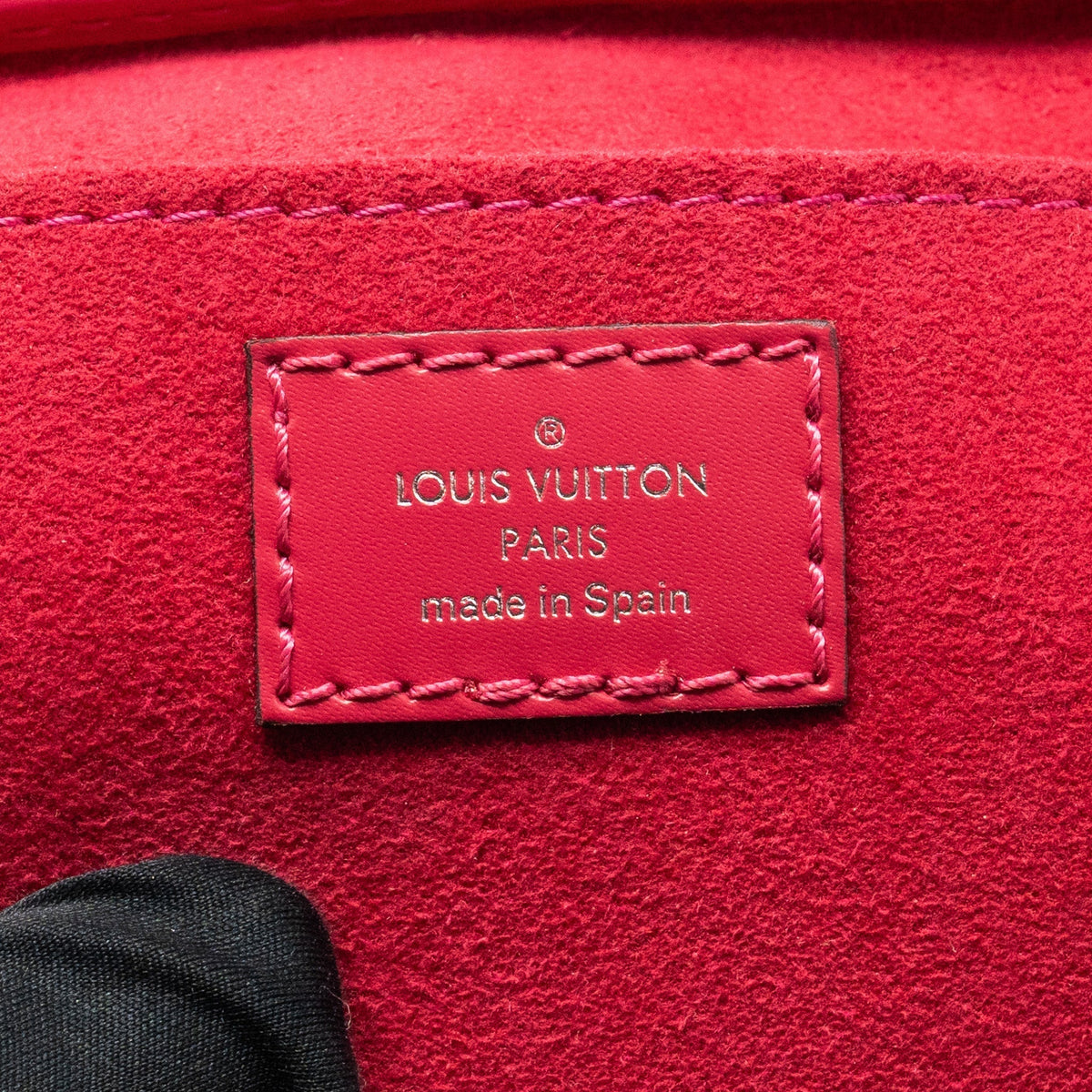 LOUIS VUITTON PETIT SAC PLAT EPI ROSE PONDICHERRY SHW