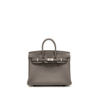 Hermes Birkin 25 Togo Gris Etain SHW