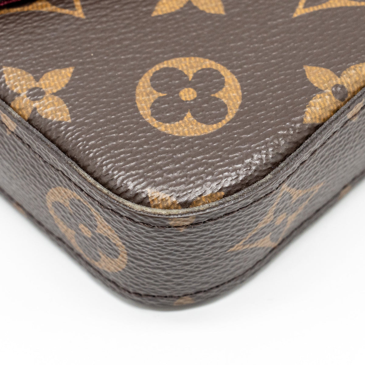 LOUIS VUITTON FELICIE POCHETTE MONOGRAM CANVAS GHW