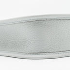 HERMES MINI EVELYNE CLEMENCE BLEU PALE/GRIS ETAIN GHW