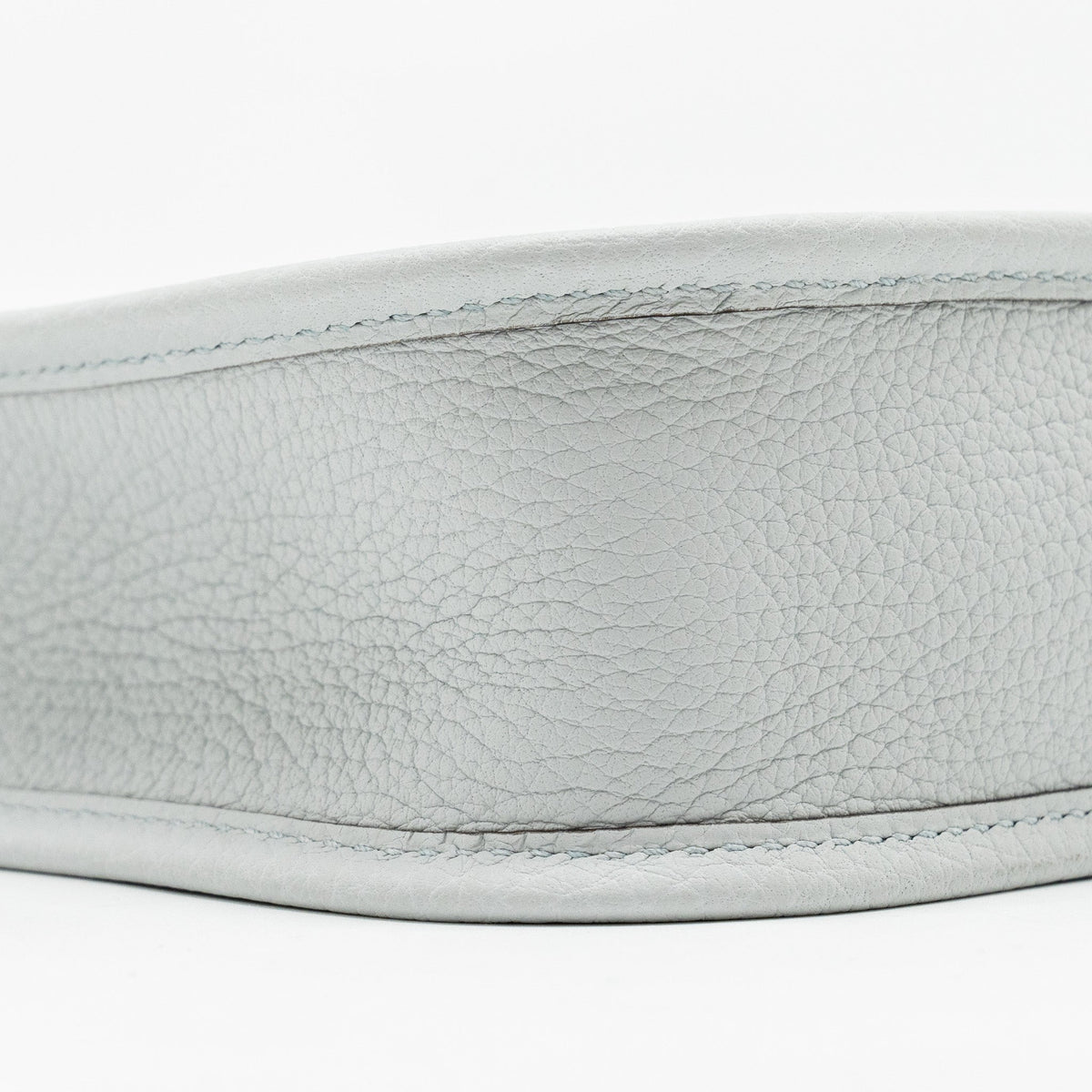 HERMES MINI EVELYNE CLEMENCE BLEU PALE/GRIS ETAIN GHW