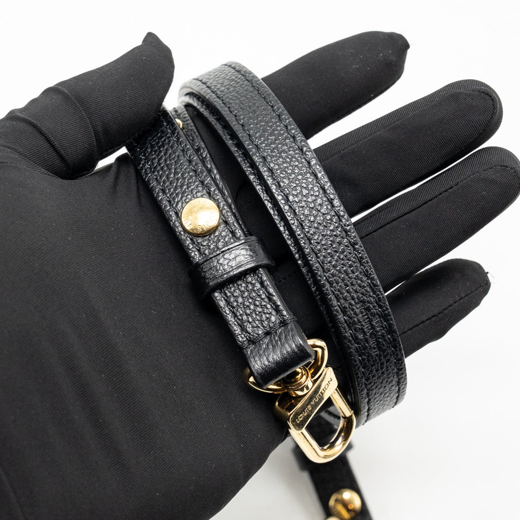 Louis Vuitton Neo Noe MM Monogram Empreinte Leather Black GHW