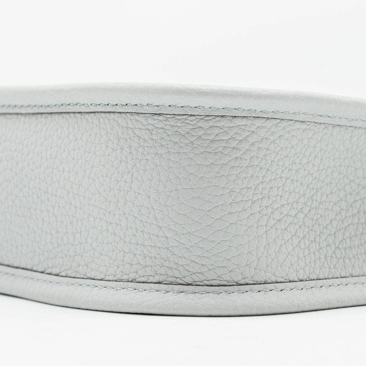 Hermes Mini Evelyne Clemence Bleu Pale/Gris Etain GHW