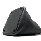 HERMES PICOTIN 18 LOCK BAG CLEMENCE SO BLACK WITH BLACK HARDWARE