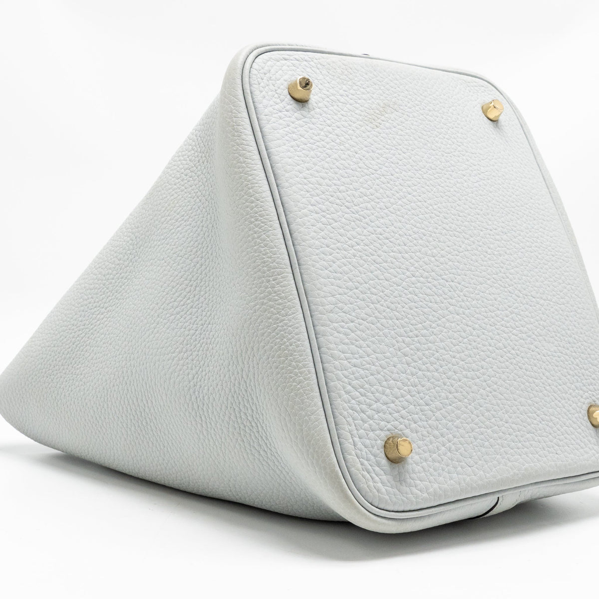 Hermes picotin 22 lock bag clemence blue pale GHW