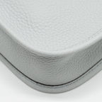 Hermes Mini Evelyne Clemence Bleu Pale/Gris Etain GHW