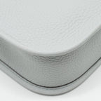 Hermes Mini Evelyne Clemence Bleu Pale/Gris Etain GHW