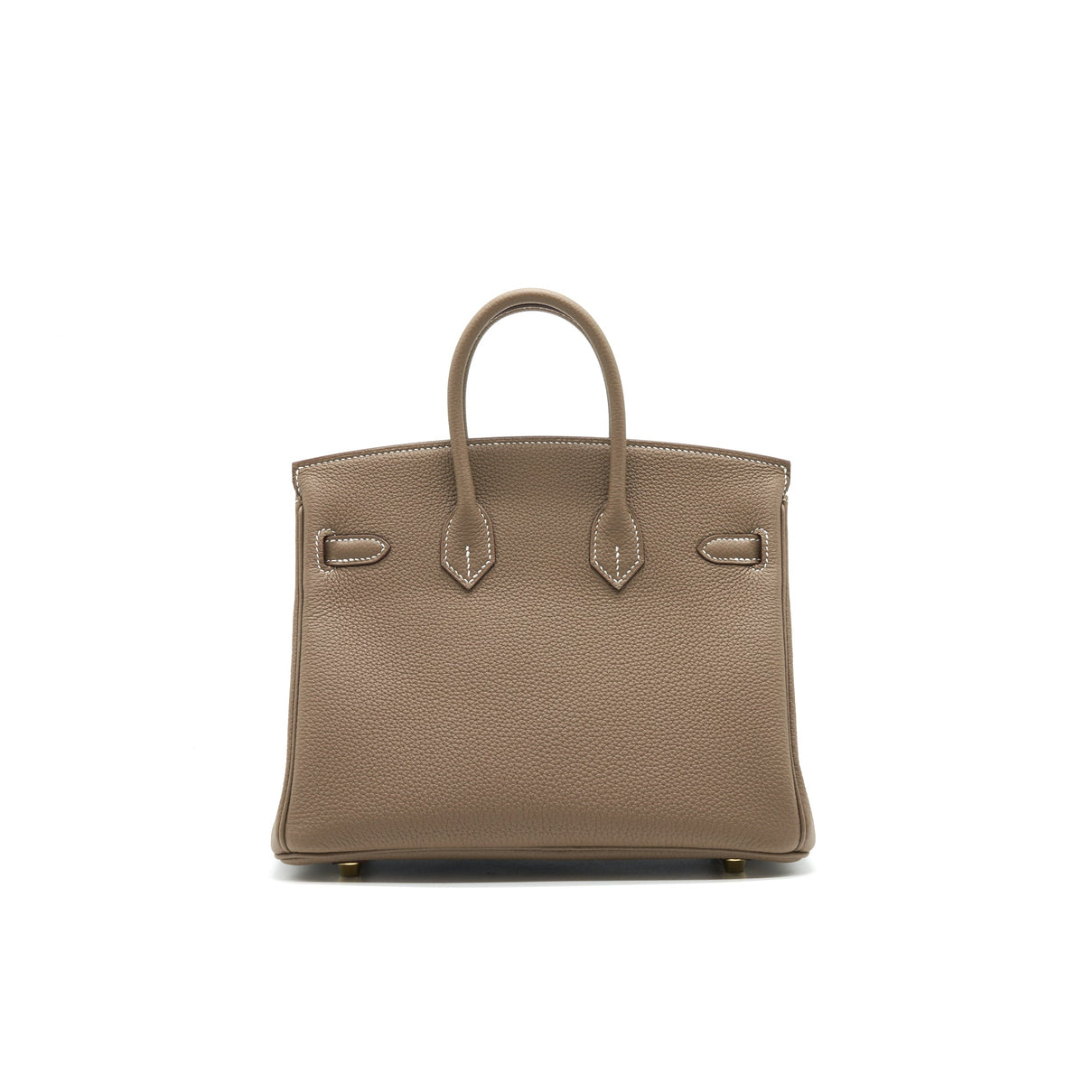 HERMES BIRKIN 25 TOGO LEATHER ETOUPE GHW