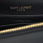 Saint Lauren Kate wallet on chain with Tassel black GHW
