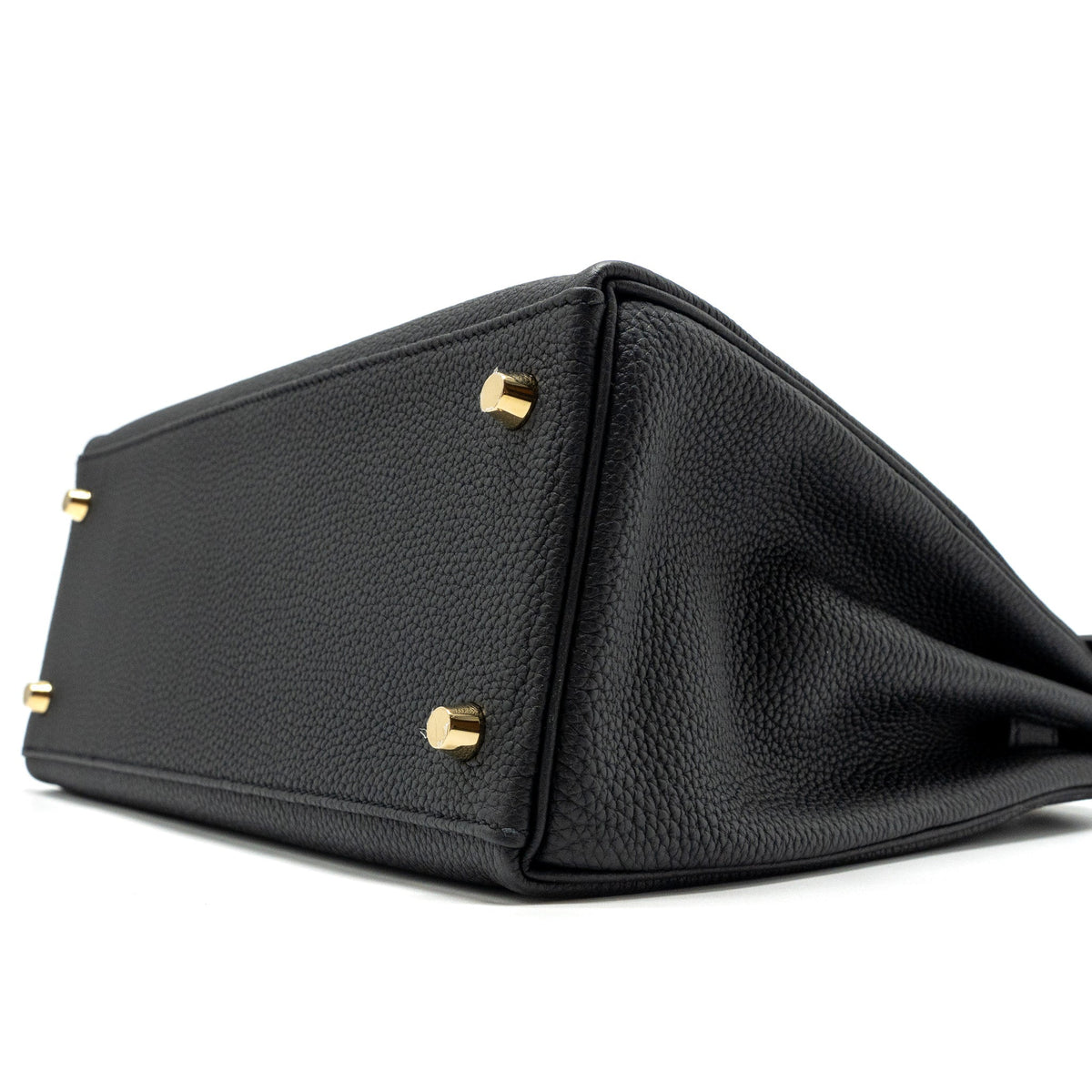 Hermes Kelly 28 Togo Black GHW