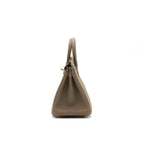 HERMES BIRKIN 25 TOGO LEATHER ETOUPE GHW
