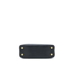 LOUIS VUITTON CAPUCINES MM TAURILLON BLACK GHW