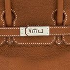 HERMES BIRKIN 25 BARENIA FAUBOURG 34 FAUVE SHW