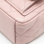 CHANEL 24P CLASSIC MINI BACKPACK CAVIAR LIGHT PINK SHW (MICROCHIP)