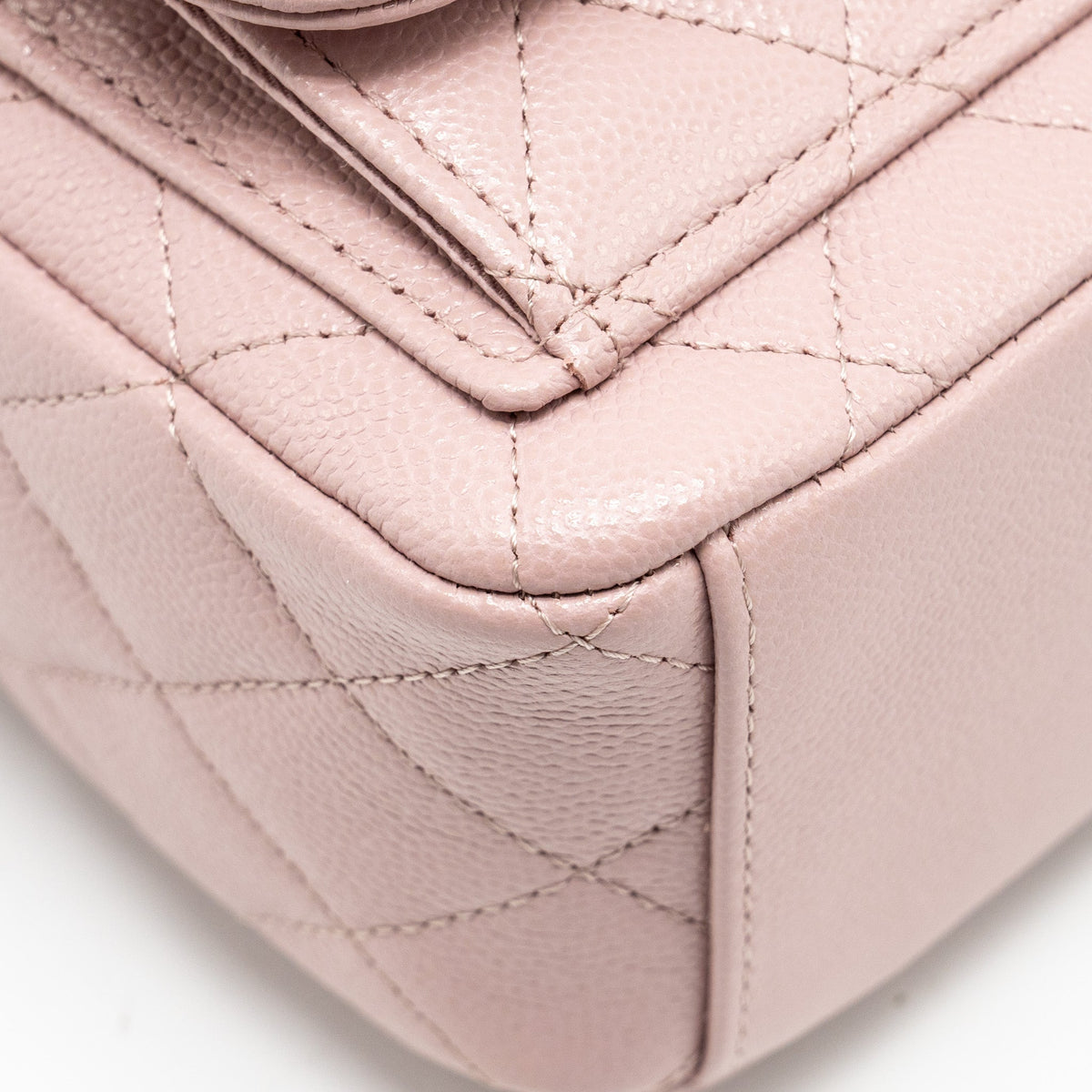 CHANEL 24P CLASSIC MINI BACKPACK CAVIAR LIGHT PINK SHW (MICROCHIP)