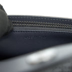 DIOR DIORAMA WALLET ON CHAIN METALLIC BLACK SHW