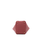 HERMES PICOTIN 18 LOCK BAG CLEMENCE ROUGE H GHW