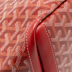 Goyard Artois PM Bag Goyardine Canvas/Chevroches Calfskin Rouge SHW