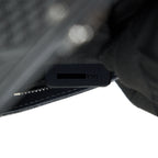 DIOR DIORAMA WALLET ON CHAIN METALLIC BLACK SHW