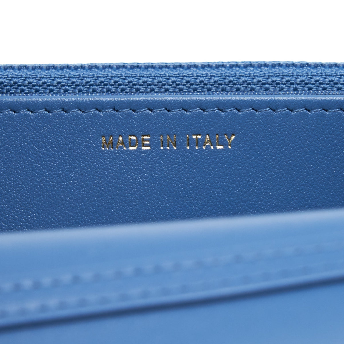 CHANEL 22C PEARL CRUSH  WALLET ON CHAIN DENIM GHW