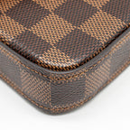 LOUIS VUITTON FELICIE POCHETTE DAMIER EBENE CANVAS GHW