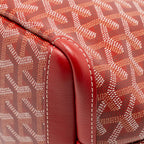 Goyard Artois PM Bag Goyardine Canvas/Chevroches Calfskin Rouge SHW