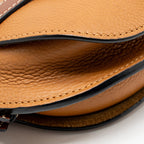 Loewe mini gate bag calfskin Tan GHW
