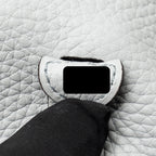 Hermes Mini Evelyne Clemence Bleu Pale / Gris Etain SHW