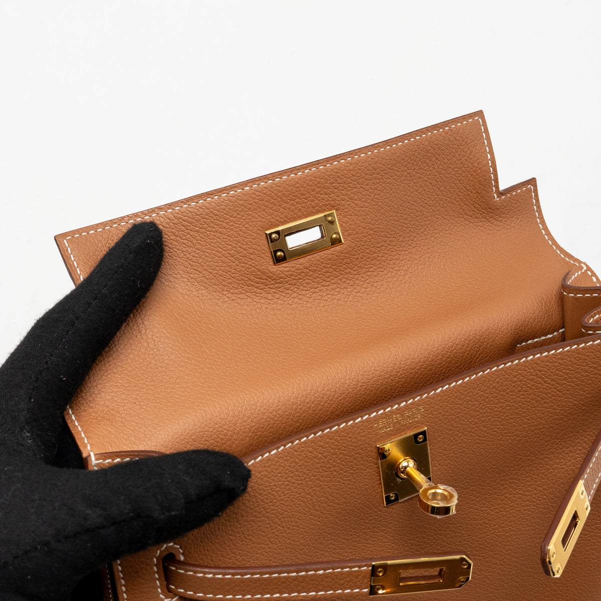 Hermes Kelly Danse Evercolor Gold GHW