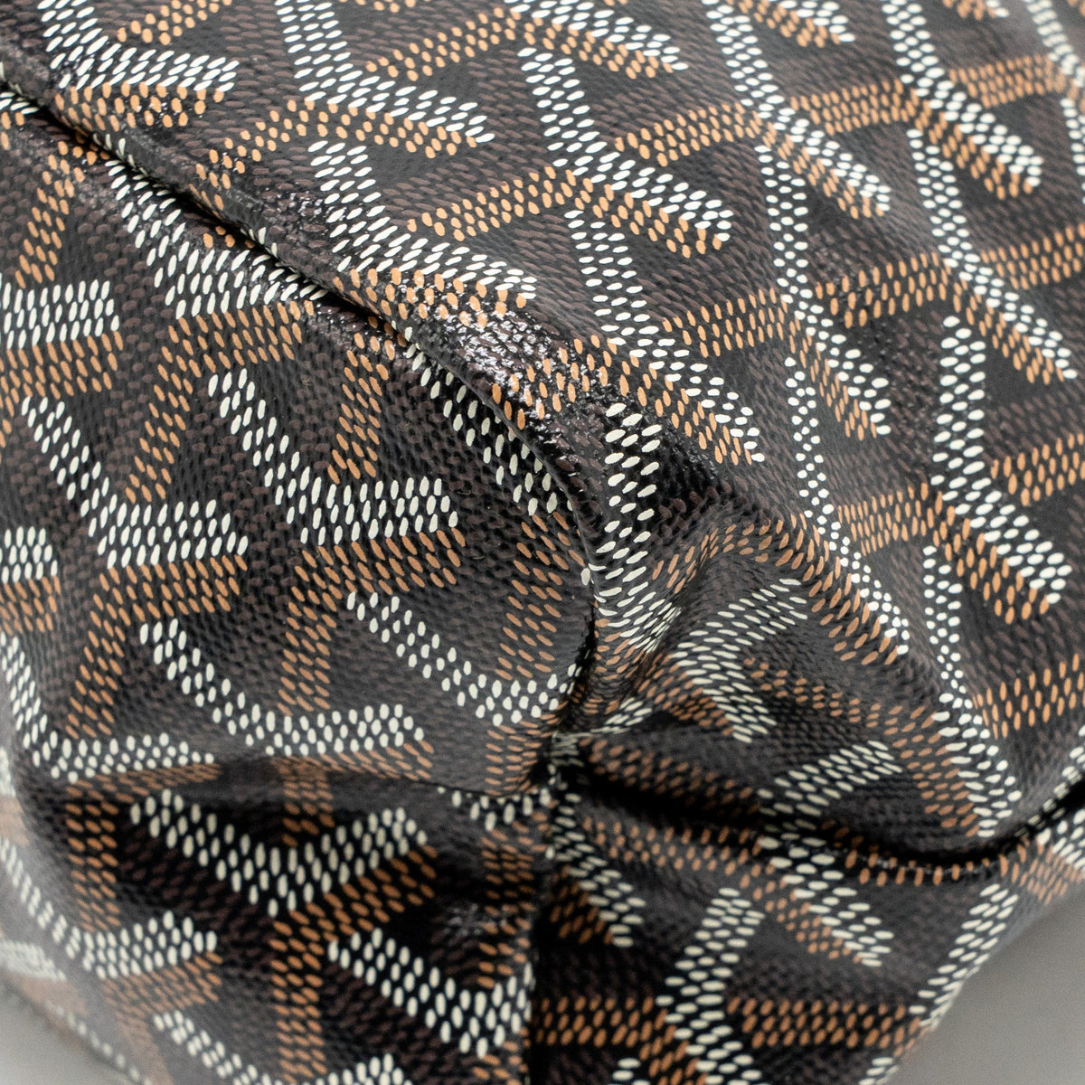 Goyard Mini Boheme Hobo Bag Goyardine Canvas/Calfskin Black SHW