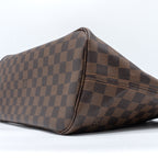 LOUIS VUITTON NEVERFULL MM DAMIER EBENE CANVAS GHW